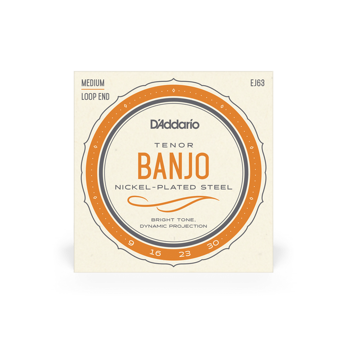 DAddario EJ63 9-30 Tenor Banjo Strings