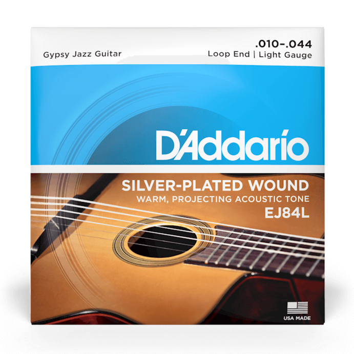 DAddario EJ84L Light Loop End Acoustic Guitar Strings 10-44