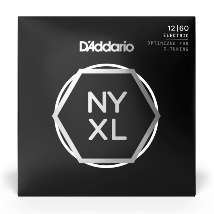 DAddario NYXL1260 12-60 NYXL Nickel Wound Extra Heavy Electric Guitar String Set