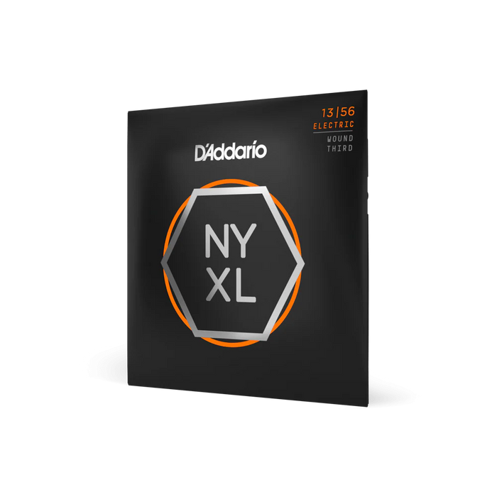 DAddario NYXL1356W 13-56 NYXL Nickel Wound Medium 3rd Electric Guitar String Set