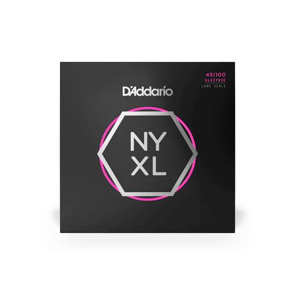 DAddario NYXL45100 45-100 Nickel Wound Long Scale Bass Guitar Strings