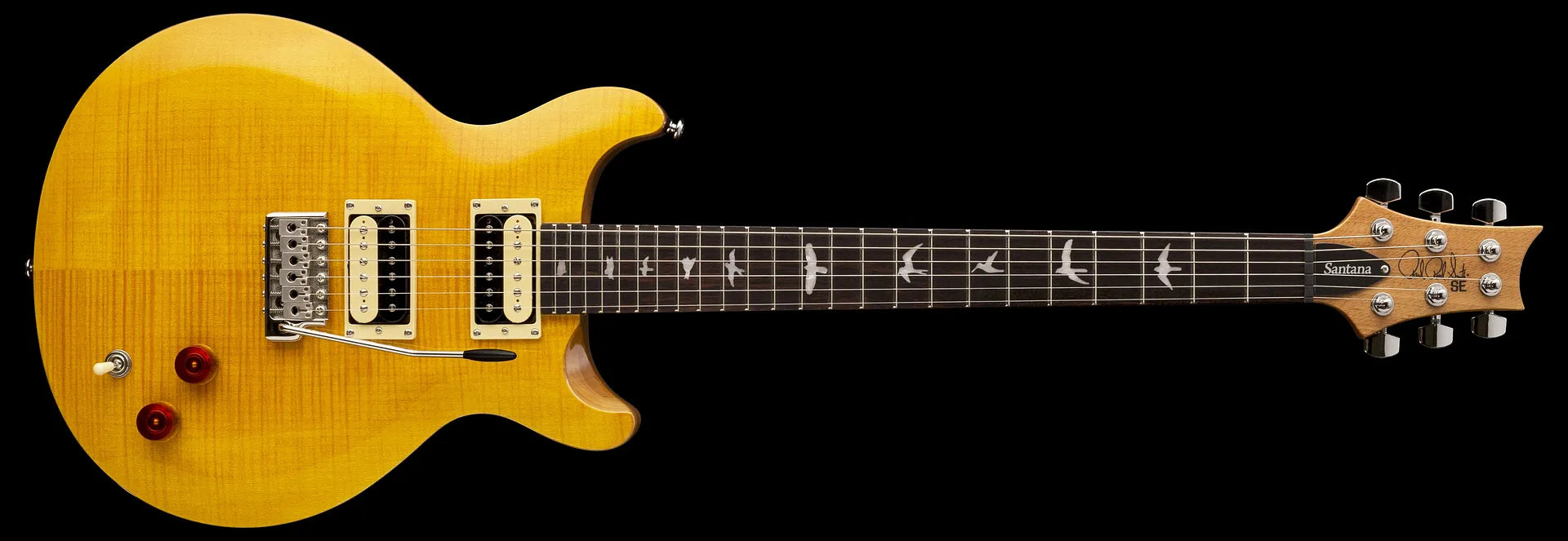 PRS SE Santana Electric Guitar - Santana Yellow