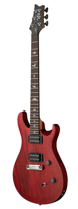 PRS SE CE24 Standard Satin Stoptail Electric Guitar - Vintage Cherry