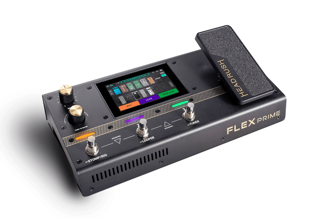 HeadRush FLEX PRIME Guitar Multi-Effects Processor and Amp Modeler Pedal