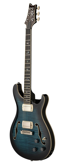 PRS SE Hollowbody II Piezo Electric Guitar - Peacock Blue Burst