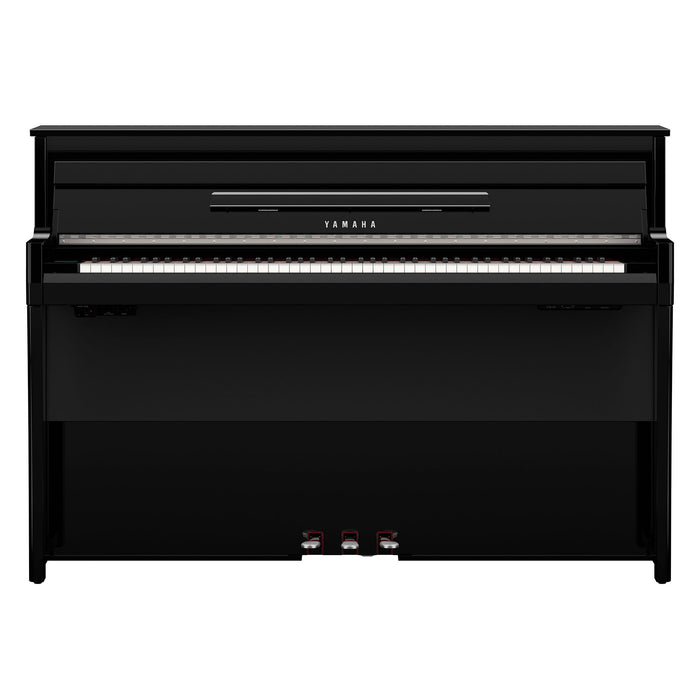 Yamaha NU1Xa AvantGrand Hybrid Upright Piano - Polished Ebony