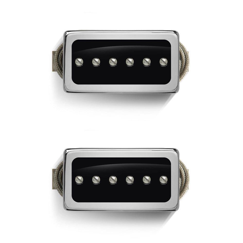 The Mississippi Queen is a true P90 single coil mounted onto a humbucker  chassis. It was our first humbucker-size P90 and has become the benchmark  for all HSP90 tone. The Mississippi Queen