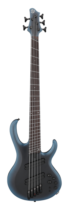Ibanez BTB605MS MAM 5 String Electric Bass w/Case - Midnight Arctic Ocean Matte