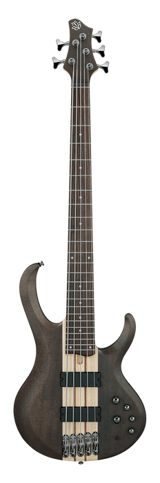 Ibanez BTB605 TGF 5 String Electric Bass - Transparent Gray Flat