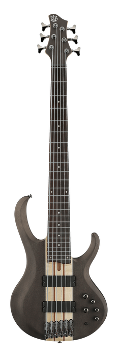 Ibanez BTB606 TGF 6 String Electric Bass - Transparent Gray Flat