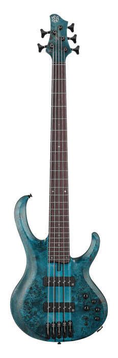 Ibanez BTB945 COL 5 String Electric Bass - Cosmic Blue Low Gloss