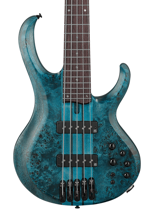 Ibanez BTB945 COL 5 String Electric Bass - Cosmic Blue Low Gloss