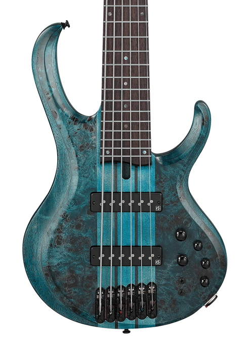 Ibanez BTB946 COL 6 String Electric Bass - Cosmic Blue Low Gloss