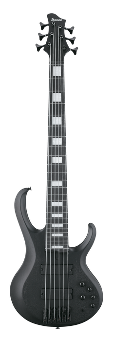 Ibanez FAB1 WK Felipe Andreoli Signature 6-String Bass Guitar - Weathered Black