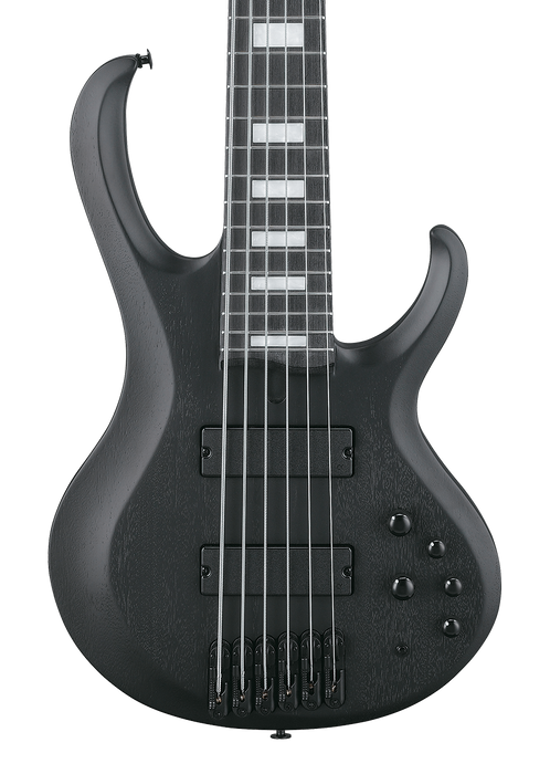 Ibanez FAB1 WK Felipe Andreoli Signature 6-String Bass Guitar - Weathered Black