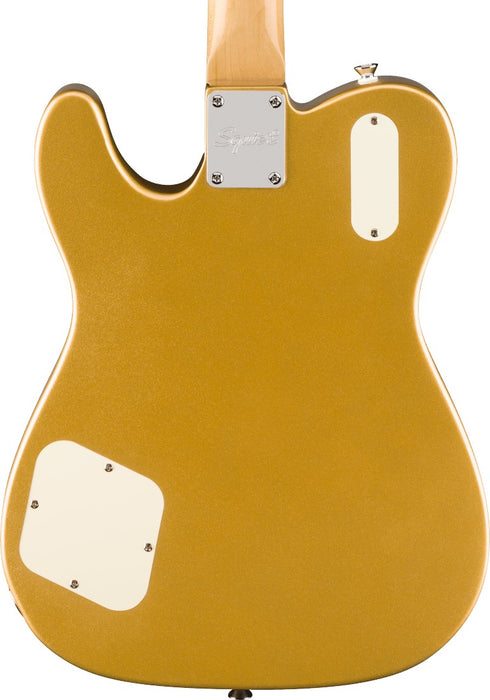 Squier Limited Edition Paranormal Troublemaker Telecaster Deluxe Laurel Fingerboard Parchment Pickguard - Aztec Gold