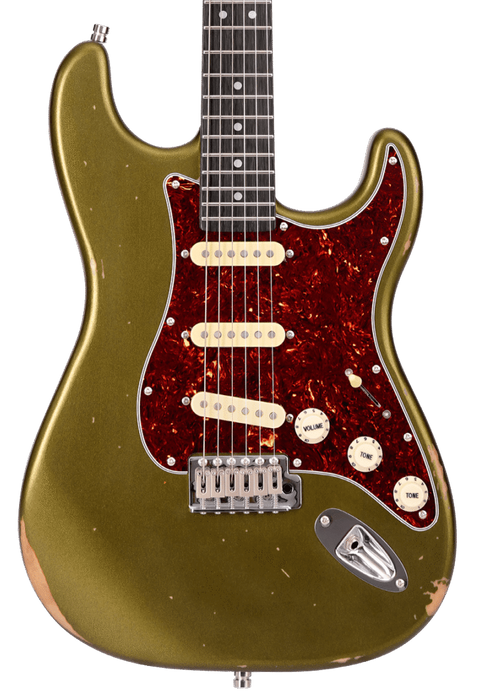 Patina PS-6 SSS Aged Electric Guitar - Sherwood Green