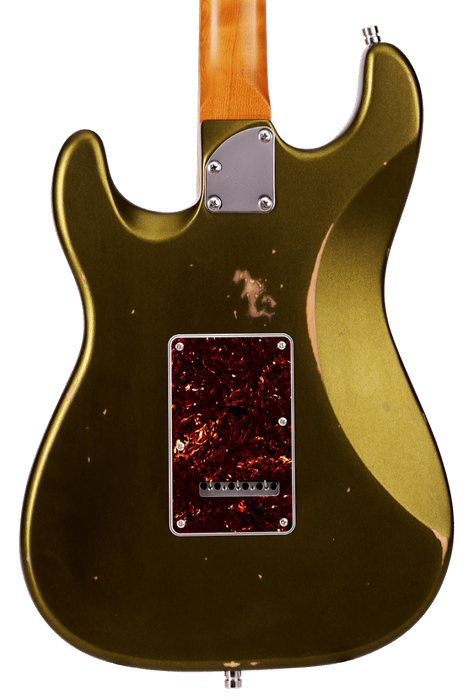 Patina PS-6 SSS Aged Electric Guitar - Sherwood Green