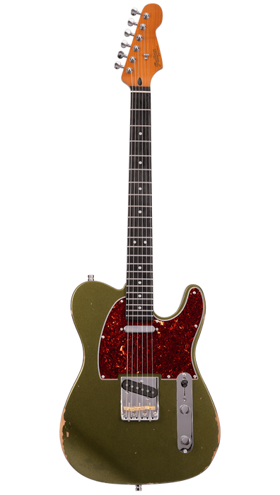 Patina PT-6 SS Aged Electric Guitar - Sherwood Green