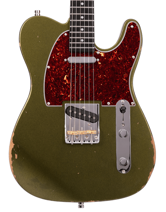 Patina PT-6 SS Aged Electric Guitar - Sherwood Green