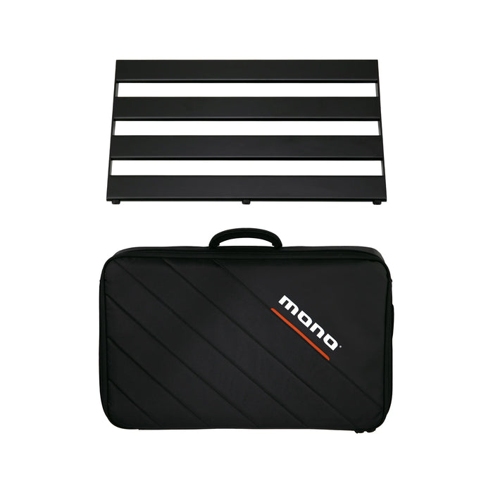 MONO PFX Pedalboard RAIL Medium Black + Stealth TOUR Accessory CASE