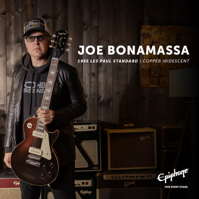 Epiphone Joe Bonamassa 1955 Les Paul Standard Electric Guitar - Copper Iridescent