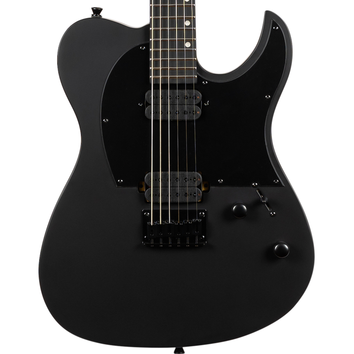 Spira T-400 MBK Baritone Electric Guitar - Satin Black