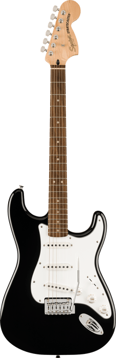 Squier Affinity Stratocaster Mustang Micro Electric Guitar Pack - Black