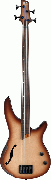 Ibanez SRH500F NNF Electric Bass Guitar Guitar - Natural Browned Burst Flat