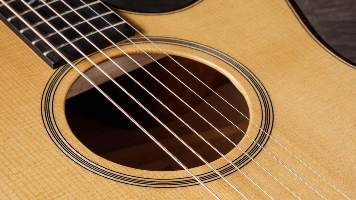 Taylor 614ce Builder Edition Grand Auditorium V-Class Natural Finish Acoustic Electric Guitar