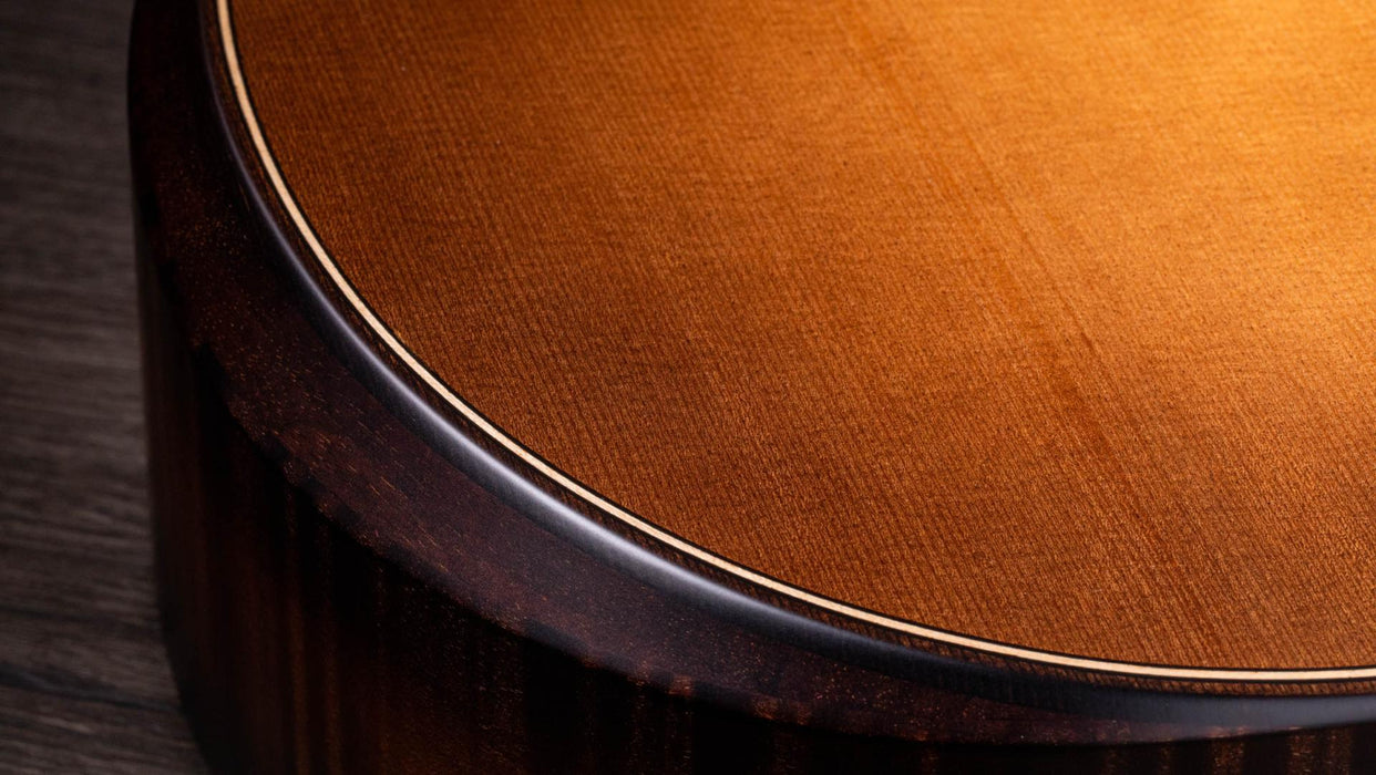 Taylor 614ce Builders Edition Grand Auditorium V-Class Wild Honey Burst Acoustic Electric Guitar