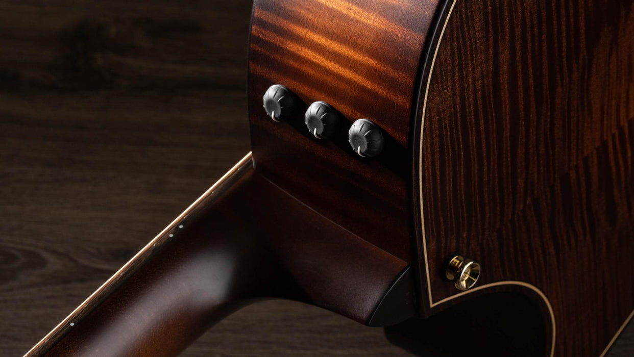 Taylor 614ce Builders Edition Grand Auditorium V-Class Wild Honey Burst Acoustic Electric Guitar