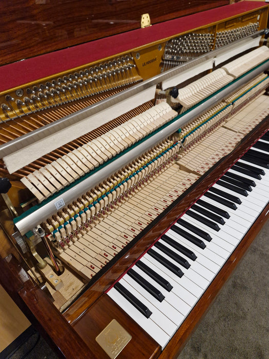 Alex Steinbach JS112 112cm Federation Style Preowned Upright Piano - Dark Walnut