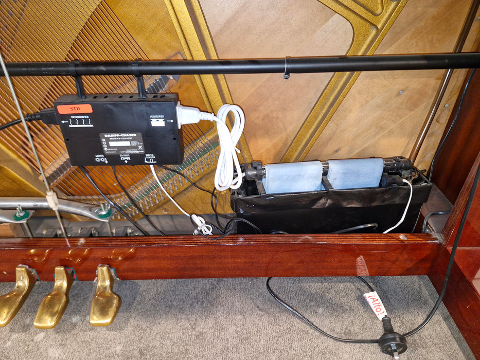 Yamaha U3H 131cm Preowned Upright Piano 1409732 - Polished Mahogany