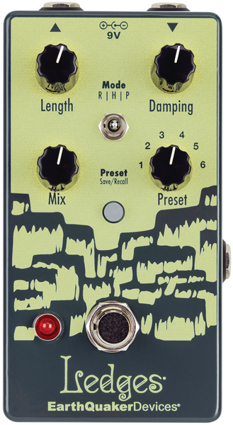 EarthQuaker Devices Tri-Dimensional Reverberation Machine Effects Pedal