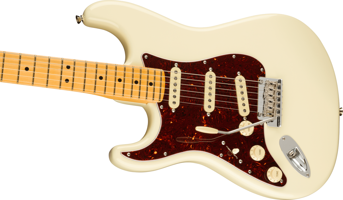 Fender American Professional II Stratocaster Left Handed Maple Fingerboard - Olympic White