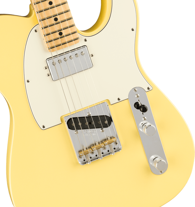 Fender American Performer Telecaster with Humbucking Maple Fingerboard - Vintage White