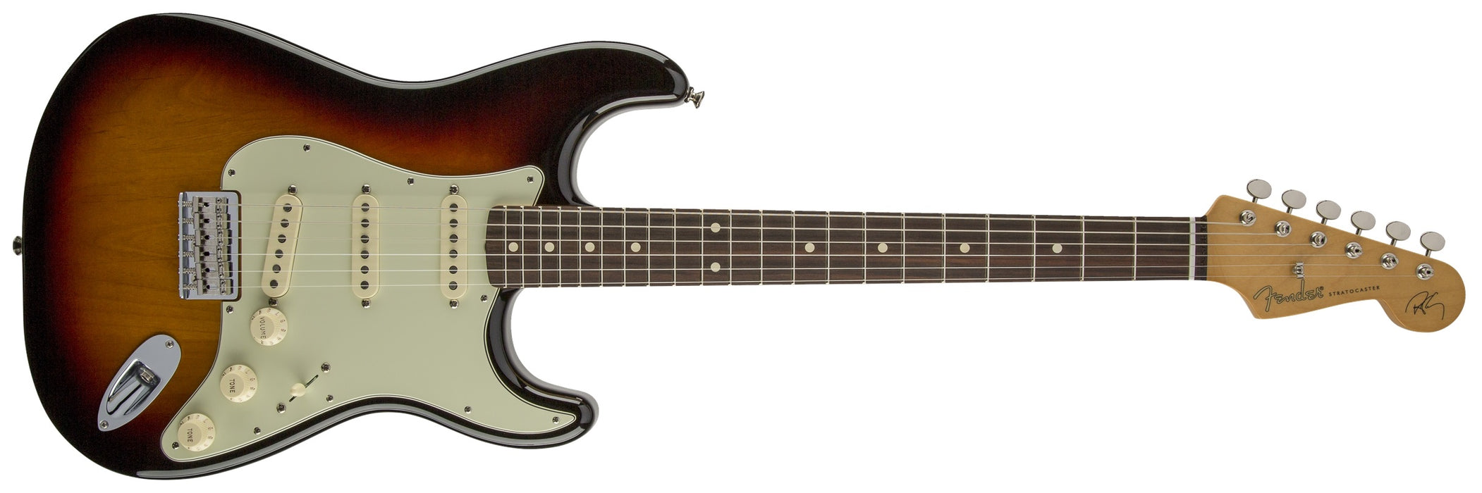 Fender Robert Cray Signature Stratocaster Rosewood Fingerboard - 3-Color Sunburst