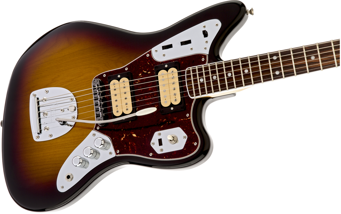 Fender Kurt Cobain Signature Jaguar Rosewood Fingerboard - 3-Color Sunburst