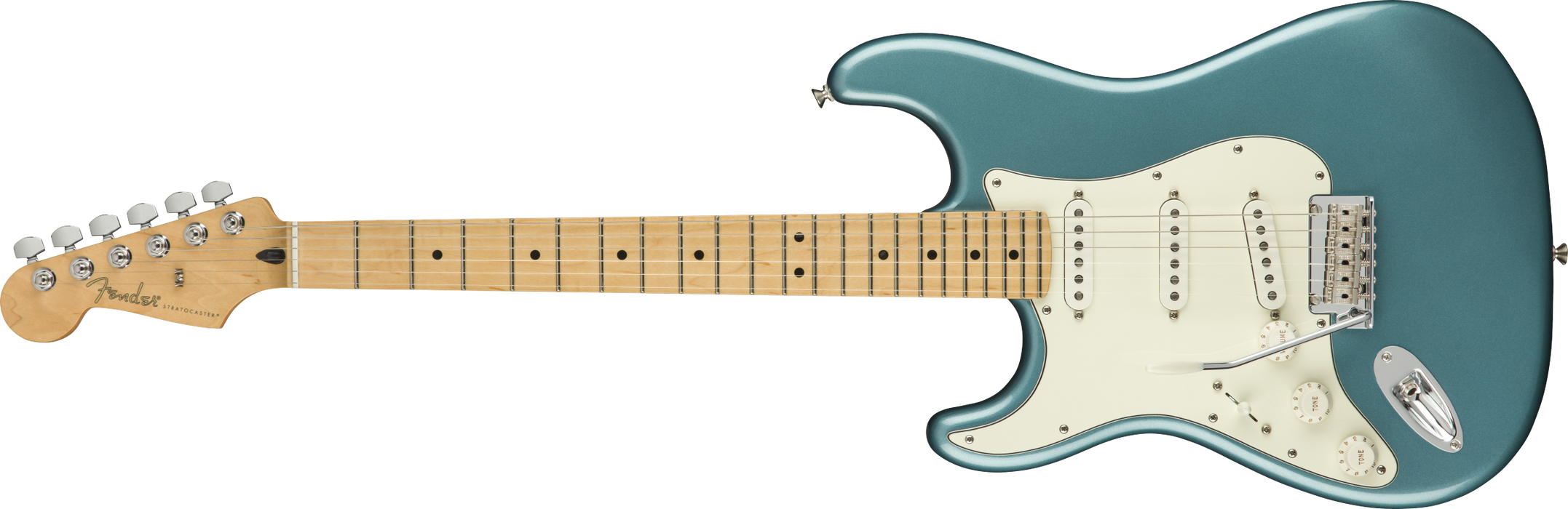Fender Player Stratocaster Left Handed Maple Fingerboard - Tidepool