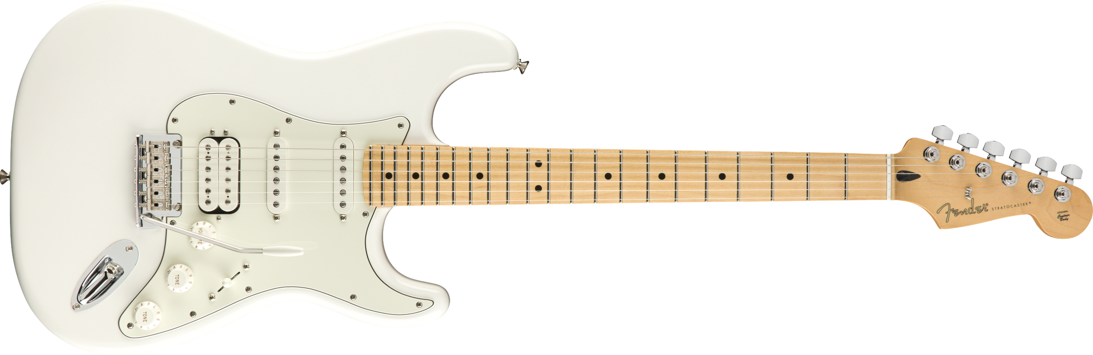 Fender Player Stratocaster HSS Maple Fingerboard - Polar White
