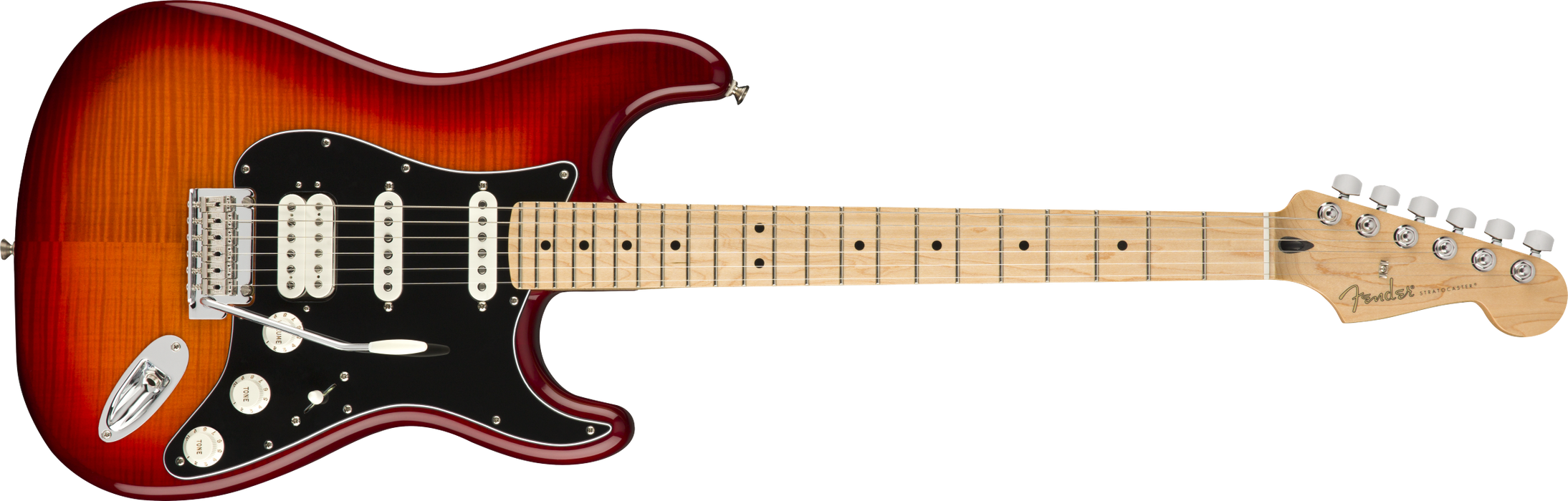 Fender Player Stratocaster HSS Plus Top Maple Fingerboard - Aged Cherry Burst