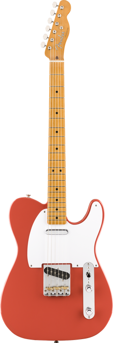 Fender Vintera 50S Telecaster Maple Fingerboard - Fiesta Red - Clearance
