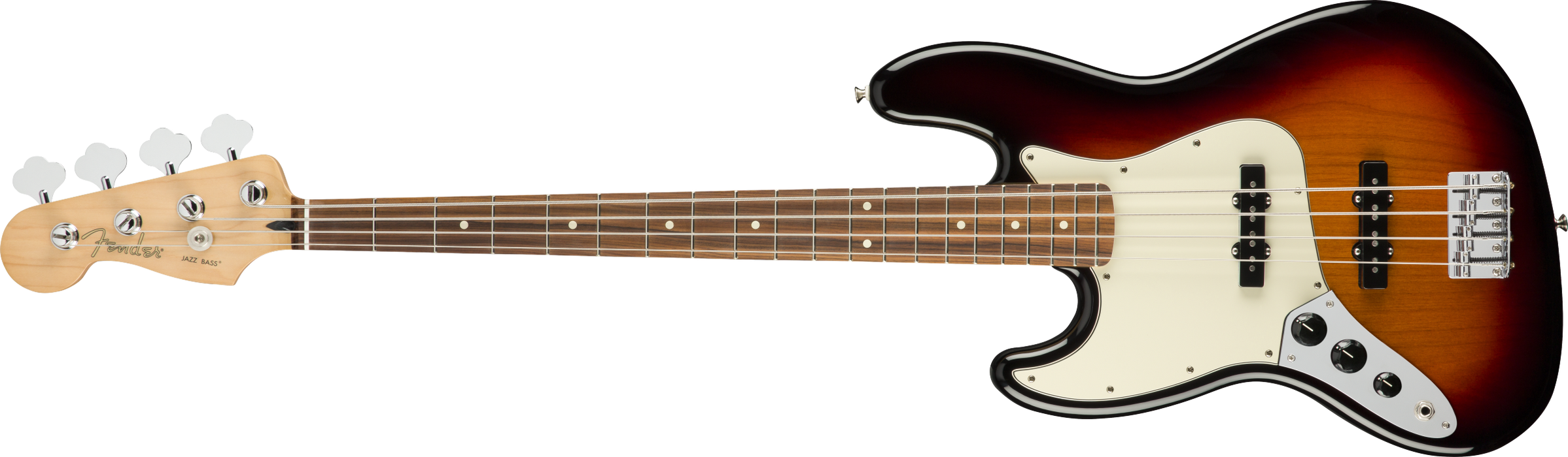 Fender Player Jazz Bass Left Handed Pau Ferro Fingerboard - 3-Color Sunburst
