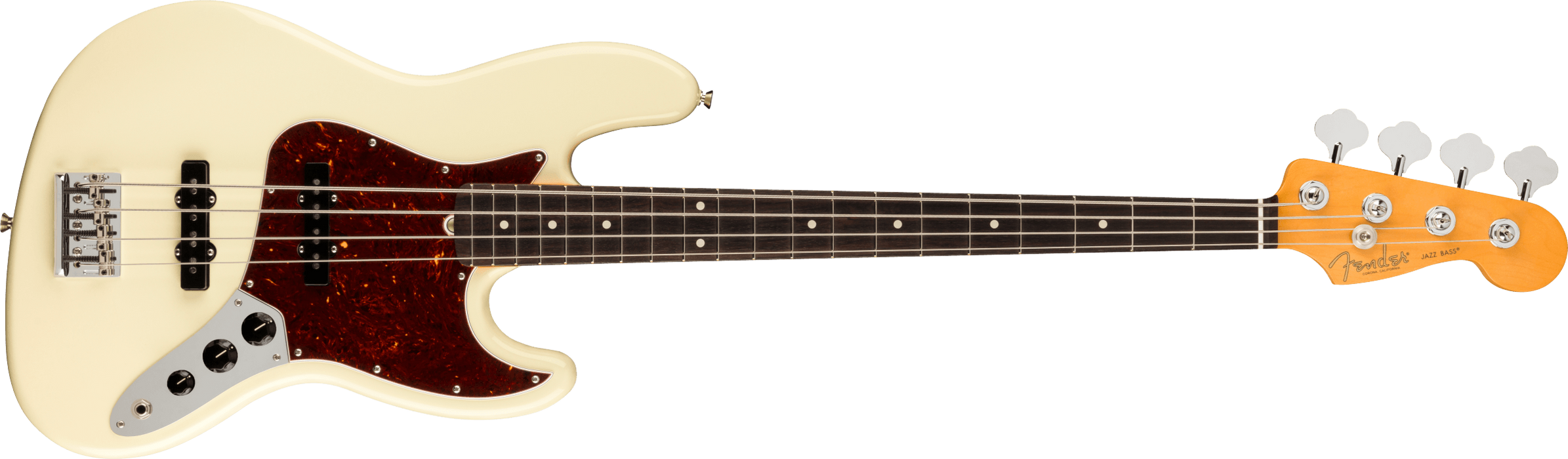 Fender American Professional II Jazz Bass Rosewood Fingerboard - Olympic White