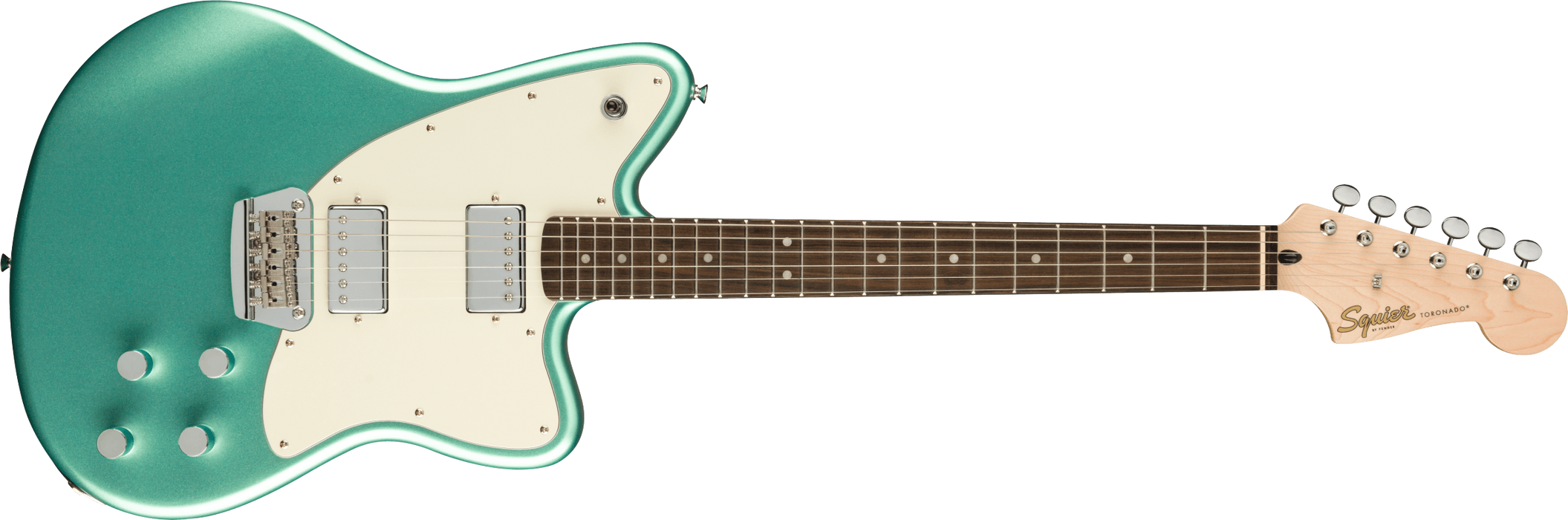 Squier Paranormal Toronado LRL PPG Electric Guitar - Mystic Sea Foam Green