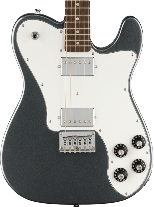 Squier Affinity Series Telecaster Deluxe Electric Guitar - Charcoal Frost Metallic