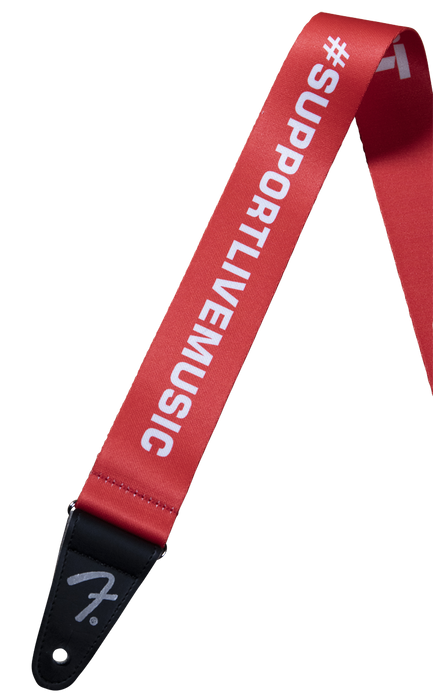 Fender Support Act Charity Strap - Red/White