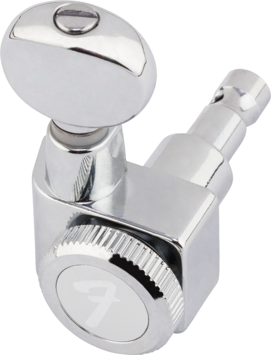 Fender Locking Tuners with Vintage-Style Buttons - Polished Chrome