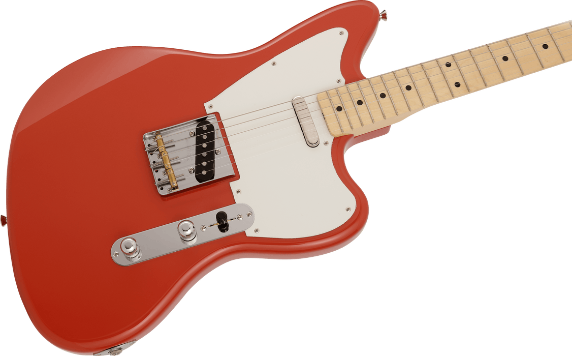 Fender 2021 Limited Edition Offset Telecaster Maple Fingerboard Electric Guitar - Fiesta Red